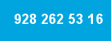 928 262 53 16